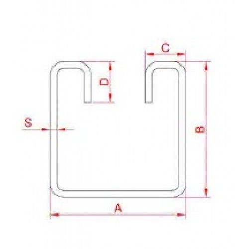 6 Galvaniz Açık Profil 4